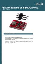MEMS MICROPHONE ON BREAKOUTBOARD-1