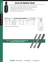 Spherical, Twin-Edge Ball Nose System: - 8