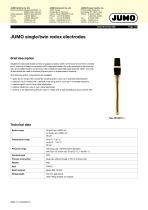 JUMO single/twin redox electrodes-1