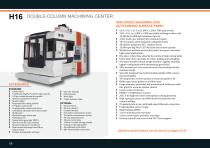 MACHINING CENTERS TECHNICAL CATALOG - 18