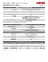 DOC-SPECS-KM · REV 2, 07 Apr 2021 1   ⁄   2Technical Data for CODA-Series Mass Flow Meters-1