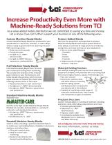 TCI Precision Metals Line Card Brochure-1