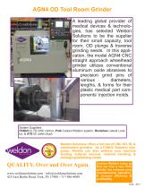 Agn4 Od Tool Room Grinder - Weldon Solutions - Pdf Catalogs 