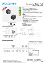 Inductor for Digital AMP CPD1717BA Series - 1