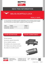 GeloG-scaFFolD lock - 1