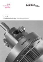 ZPDA External gear dosing pumps - 1