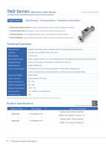 TAD Series Ultrasonic Flow Sensor-1