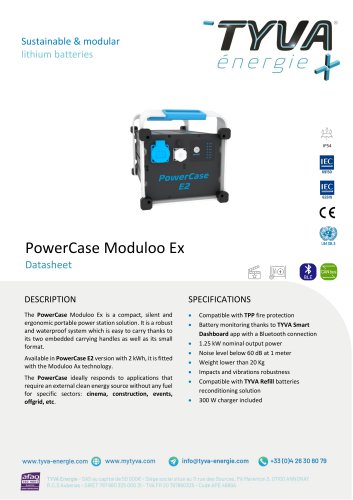 PowerCase Range brochure