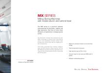 Floor type milling machines MX series-3