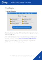 CONSOLE USER MANUAL - 4