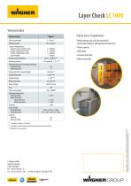 PRODUCT DATA SHEET LAYER CHECK LC 1000 - 2