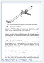 Ultrasonic Processing of Particles: Mixing, Emulsifying, Dispersing, Milling - 4