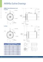 AKMH Hygienic Stainless Steel Servo Motors-20