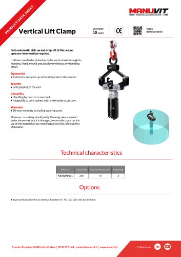 Vertical Lift Clamp