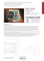 DIGITAL WEIGHT TRANSMITTERS T010 - 1