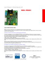 GATEWAY PROFIBUS DP MOD. IPBUS1 - 1