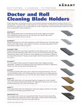 DOCTOR & ROLL CLEANING BLADE HOLDERS - 1