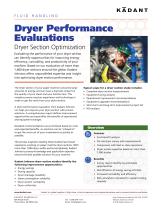 Dryer Performance Evaluations - 1