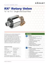 RX Rotary Union (3/8 - 1-1/2) Single & Dual Flow - 1