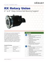 RX Rotary Union (4_ - 8_) Deep Groove Ball Bearing - 1