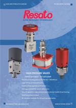 Resato high pressure needle valves - 1