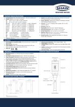 AcuDew Dewpoint Transmitter Specification Sheet-2