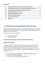 AcuLoop Plug In Display Instruction Manual - 2