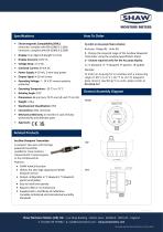 AcuLoop Plug In Display Specification Sheet - 2