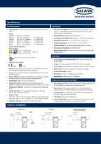 SDHmini-Ex Portable Hygrometer Specification Sheet - 3