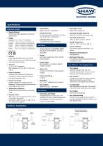 SDHmini and SDHmini-L Portable Hygrometers Specification Sheet - 3