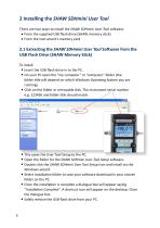 SDHmini User Tool Operating Instructions - 6