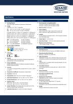 SDT-Ex Dewpoint Transmitter Specification Sheet - 2