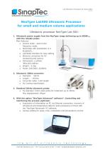 Ultrasonic sonicator Lab for axial probe - 3