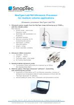 Ultrasonic sonicator Lab for axial probe - 4