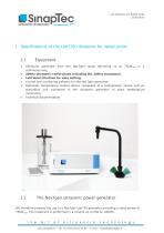 Ultrasonic sonicator Lab for radial probe - 2