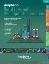 Amphenol Board Level and rectangular Interconnects - 1