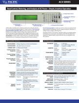 ACX Series  Single-Phase High-Density AC Power Sources - 3