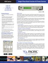 ADX Series Single-Phase Basic Function AC Power Sources - 1