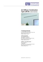 Air Diffuser Combination Type LDK-B for wall installation-1