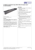 Air Diffuser Combination Type LDK-B for wall installation-8