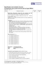 Constant Flow Rate Control and shut-off Unit Type VRW-A - 9