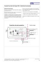 Facade fancoil unit FVD - 11