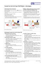 Facade fancoil unit FVD - 5