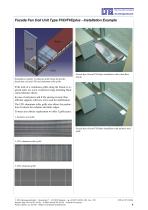 Facade fancoil unit FVD - 6