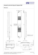 Facade fancoil unit FVM - 6