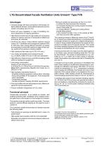 Facade fancoil unit FVS - 4