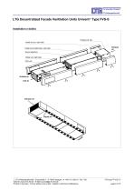 Facade fancoil unit FVS - 9