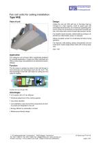 Fancoil Units Ceiling Installation - 4