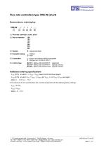 Flow-Rate Controller Type VRE-W - 11