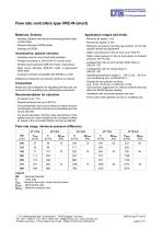 Flow-Rate Controller Type VRE-W - 4